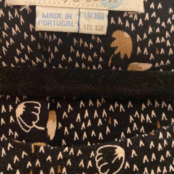 Boden Faux Wrap Around Waist Belt Fit and Flare Midi dress - Picture 5 of 6